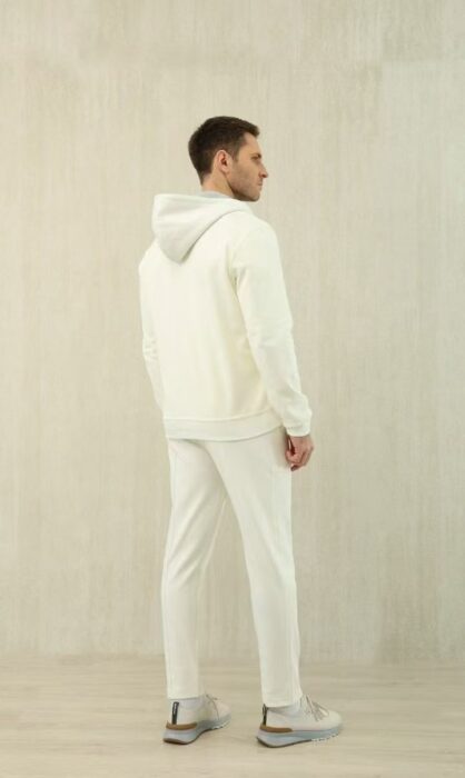 브루넬로쿠치넬리 BRUNELLO CUCINELLI 운동복 세트 후드집업 팬츠 아이보리 레플리카 미러급 SA급 S급 고퀄리티 하이엔드 최상급 의류 [남성] 2
