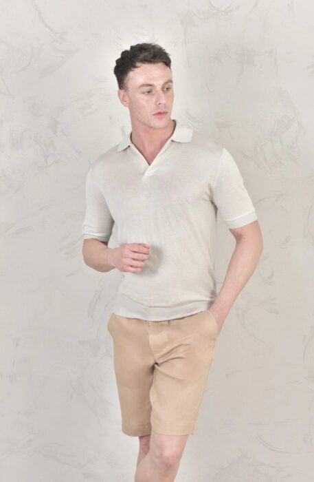 로로피아나 버튼리스 니트 폴로 셔츠 반팔티 카라티 8컬러 레플리카 미러급 SA급 S급 고퀄리티 하이엔드 최상급 의류 [남성] 15