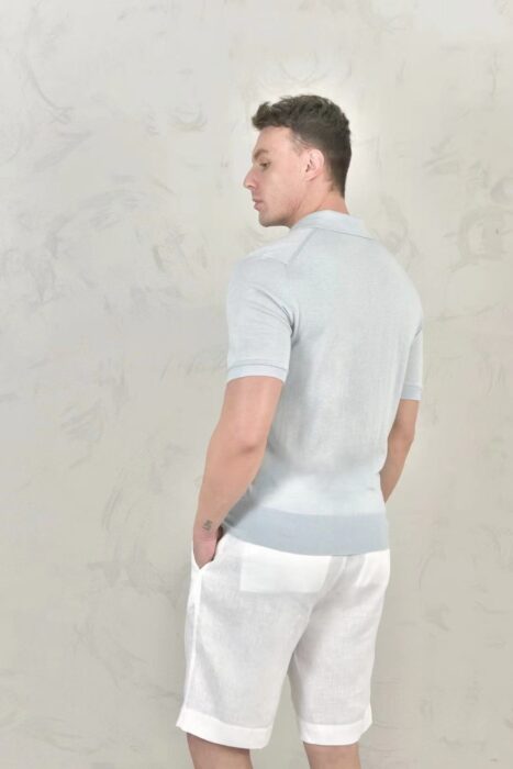 로로피아나 버튼리스 니트 폴로 셔츠 반팔티 카라티 8컬러 레플리카 미러급 SA급 S급 고퀄리티 하이엔드 최상급 의류 [남성] 13