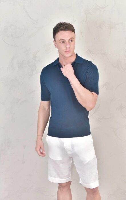 로로피아나 버튼리스 니트 폴로 셔츠 반팔티 카라티 8컬러 레플리카 미러급 SA급 S급 고퀄리티 하이엔드 최상급 의류 [남성] 18