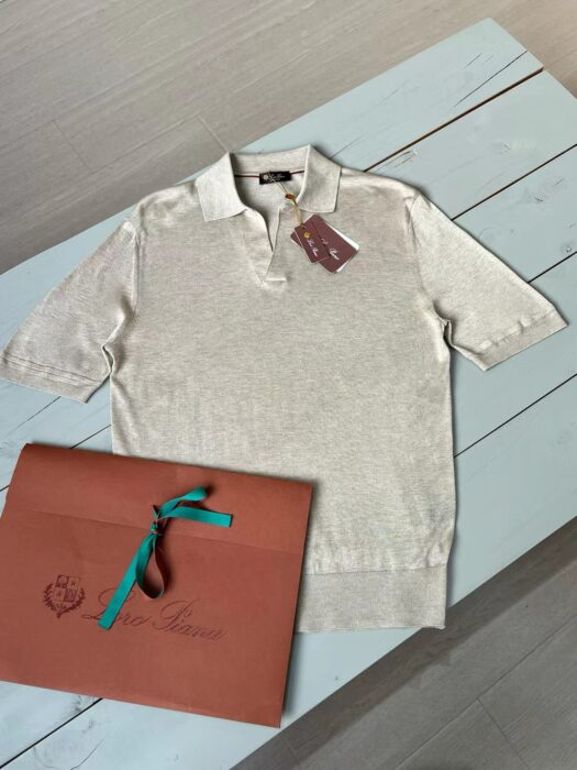 로로피아나 버튼리스 니트 폴로 셔츠 반팔티 카라티 8컬러 레플리카 미러급 SA급 S급 고퀄리티 하이엔드 최상급 의류 [남성] 22