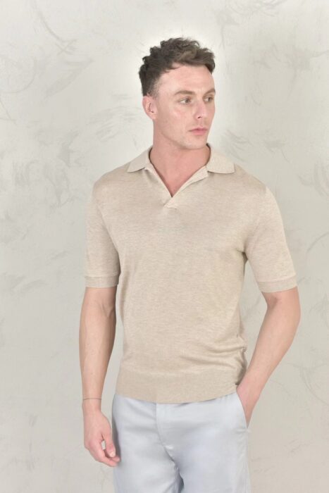 로로피아나 버튼리스 니트 폴로 셔츠 반팔티 카라티 8컬러 레플리카 미러급 SA급 S급 고퀄리티 하이엔드 최상급 의류 [남성] 20