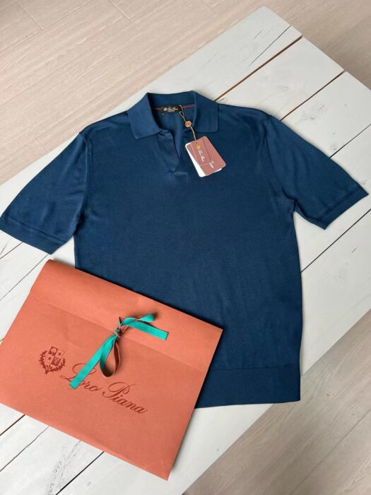 로로피아나 버튼리스 니트 폴로 셔츠 반팔티 카라티 8컬러 레플리카 미러급 SA급 S급 고퀄리티 하이엔드 최상급 의류 [남성] 19