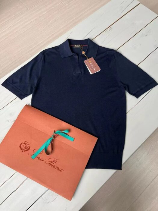 로로피아나 버튼리스 니트 폴로 셔츠 반팔티 카라티 8컬러 레플리카 미러급 SA급 S급 고퀄리티 하이엔드 최상급 의류 [남성] 28