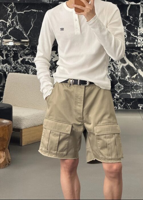 셀린느 트리옹프 단추 긴팔티 2컬러 레플리카 미러급 SA급 S급 고퀄리티 하이엔드 최상급 의류 [남성여성공용] 9