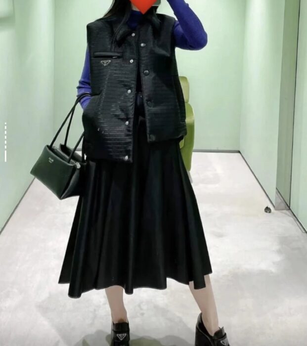 프라다 패딩 리나일론 베스트 블랙 조끼 레플리카 미러급 SA급 S급 고퀄리티 하이엔드 최상급 의류 [남성여성공용] 12