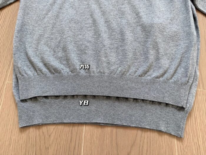 셀린느 파인 코튼 폴로 스웨터 미디움 그레이 폴로티 니트 / 긴팔티 / 레플리카 미러급 SA급 S급 고퀄리티 하이엔드 최상급 의류 [남성여성공용] 2