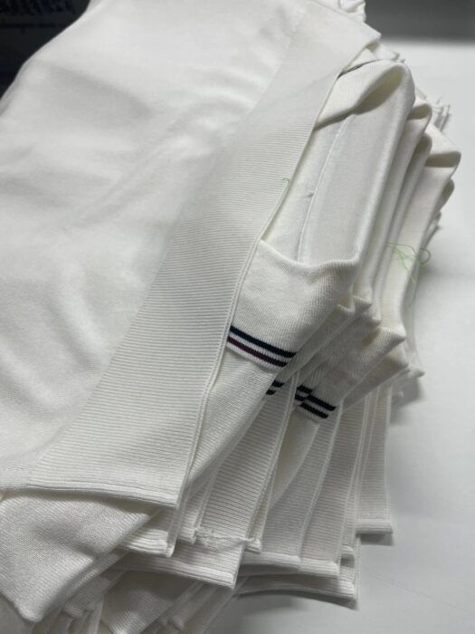 프라다 실크 반팔 폴로티 / 반팔티 / 카라티 화이트 레플리카 미러급 SA급 S급 고퀄리티 하이엔드 최상급 의류 [남성여성공용] 5