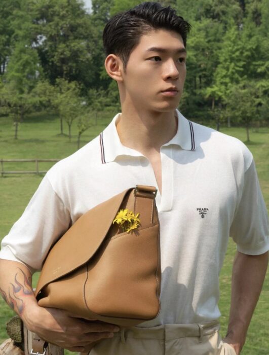 프라다 실크 반팔 폴로티 / 반팔티 / 카라티 화이트 레플리카 미러급 SA급 S급 고퀄리티 하이엔드 최상급 의류 [남성여성공용] 19