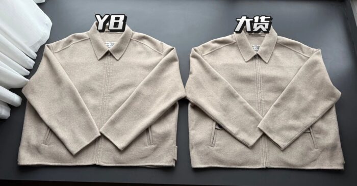 아크네스튜디오 양털 순색 지퍼 자켓 베이지 레플리카 미러급 SA급 S급 고퀄리티 하이엔드 최상급 의류 [남성] 2