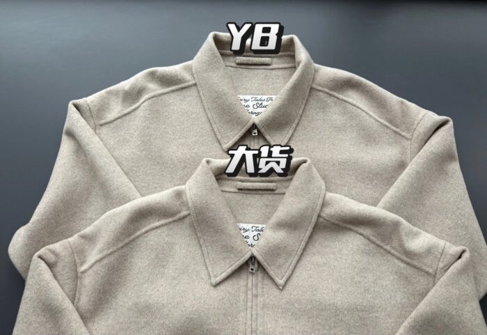 아크네스튜디오 양털 순색 지퍼 자켓 베이지 레플리카 미러급 SA급 S급 고퀄리티 하이엔드 최상급 의류 [남성] 3