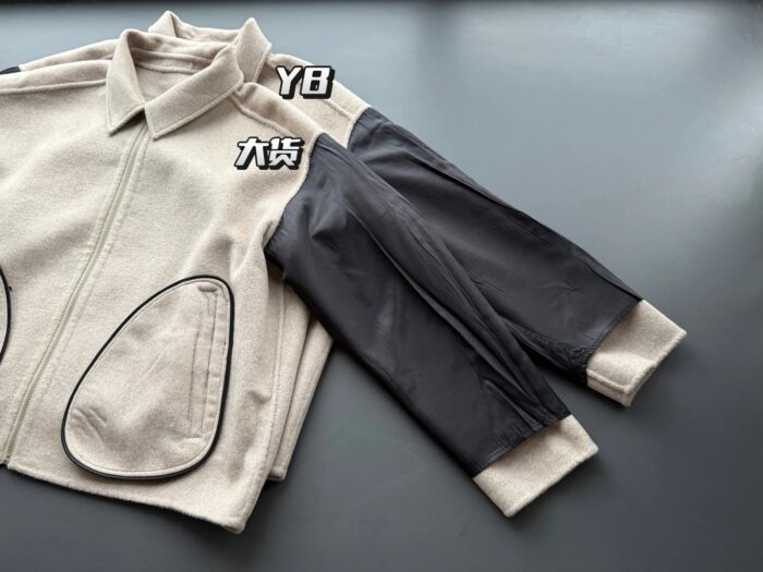 아크네스튜디오 양털 순색 지퍼 자켓 베이지 레플리카 미러급 SA급 S급 고퀄리티 하이엔드 최상급 의류 [남성] 6