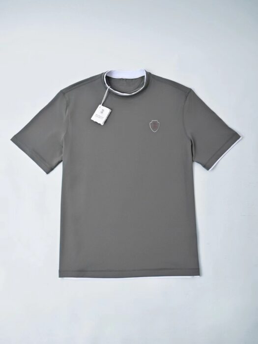 브루넬로쿠치넬리 로고 배색 페이크 레이어링 크루넥 반팔티 6컬러 레플리카 미러급 SA급 S급 고퀄리티 하이엔드 최상급 의류 [남성] 5