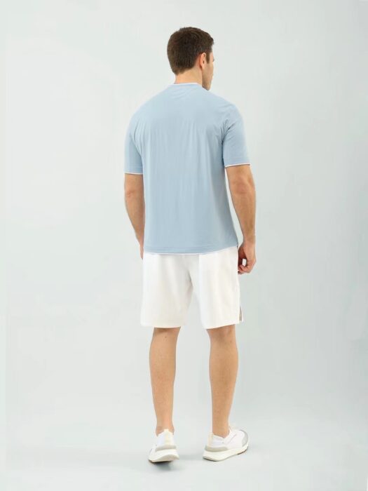 브루넬로쿠치넬리 로고 배색 페이크 레이어링 크루넥 반팔티 6컬러 레플리카 미러급 SA급 S급 고퀄리티 하이엔드 최상급 의류 [남성] 15