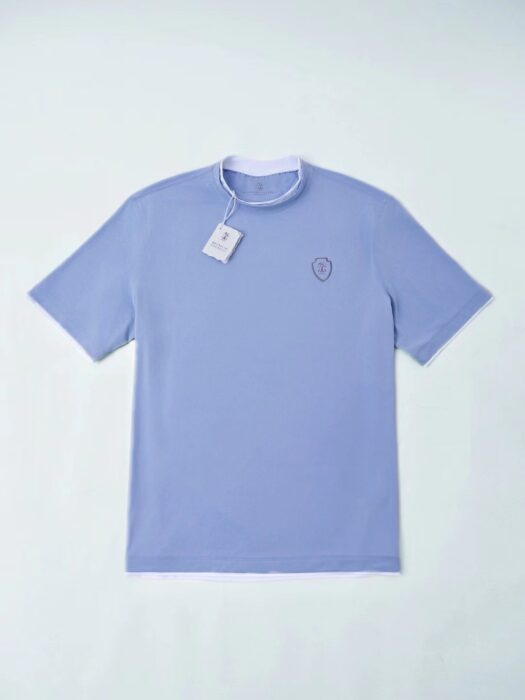 브루넬로쿠치넬리 로고 배색 페이크 레이어링 크루넥 반팔티 6컬러 레플리카 미러급 SA급 S급 고퀄리티 하이엔드 최상급 의류 [남성] 13