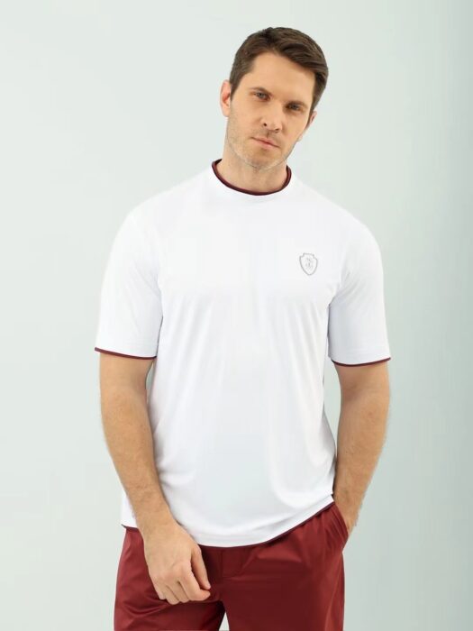 브루넬로쿠치넬리 로고 배색 페이크 레이어링 크루넥 반팔티 6컬러 레플리카 미러급 SA급 S급 고퀄리티 하이엔드 최상급 의류 [남성] 23