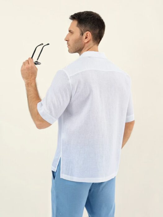 로로피아나 베이직 아마 순색 포켓 반팔 셔츠 8컬러 레플리카 미러급 SA급 S급 고퀄리티 하이엔드 최상급 의류 [남성] 4