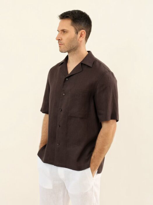 로로피아나 베이직 아마 순색 포켓 반팔 셔츠 8컬러 레플리카 미러급 SA급 S급 고퀄리티 하이엔드 최상급 의류 [남성] 14