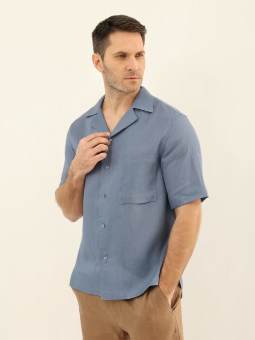 로로피아나 베이직 아마 순색 포켓 반팔 셔츠 8컬러 레플리카 미러급 SA급 S급 고퀄리티 하이엔드 최상급 의류 [남성] 17