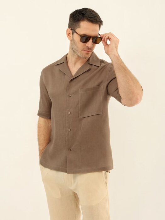 로로피아나 베이직 아마 순색 포켓 반팔 셔츠 8컬러 레플리카 미러급 SA급 S급 고퀄리티 하이엔드 최상급 의류 [남성] 29