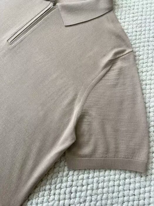 로로피아나 울 순색 반지퍼 폴로 카라티 반팔티 5컬러 레플리카 미러급 SA급 S급 고퀄리티 하이엔드 최상급 의류 [남성] 5