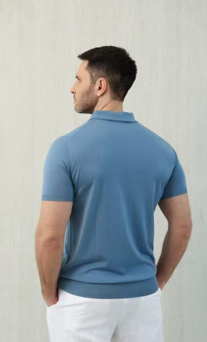 로로피아나 울 순색 반지퍼 폴로 카라티 반팔티 5컬러 레플리카 미러급 SA급 S급 고퀄리티 하이엔드 최상급 의류 [남성] 16