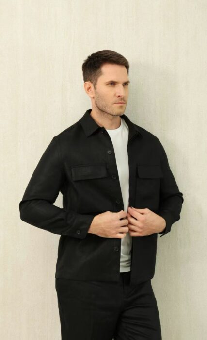 제냐 더블 포켓 순색 아마 셔츠 자켓 5컬러 레플리카 미러급 SA급 S급 고퀄리티 하이엔드 최상급 의류 [남성] 13