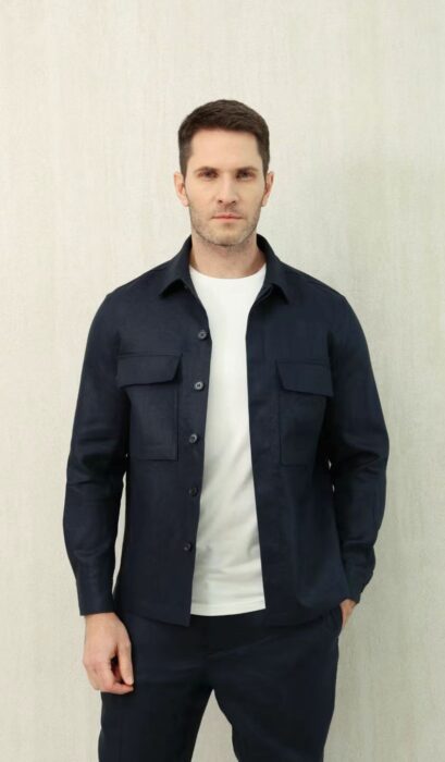 제냐 더블 포켓 순색 아마 셔츠 자켓 5컬러 레플리카 미러급 SA급 S급 고퀄리티 하이엔드 최상급 의류 [남성] 16