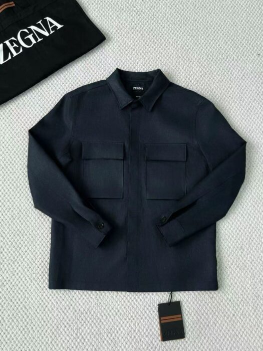 제냐 더블 포켓 순색 아마 셔츠 자켓 5컬러 레플리카 미러급 SA급 S급 고퀄리티 하이엔드 최상급 의류 [남성] 17