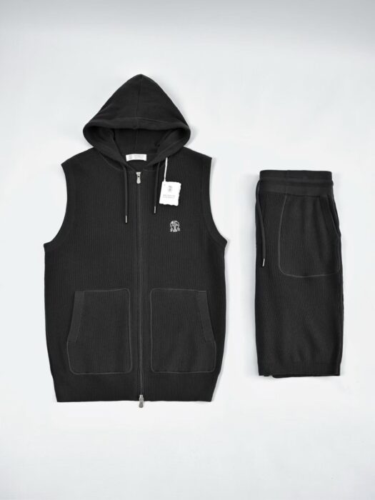 브루넬로쿠치넬리 여름 캐쥬얼 니트 세트 반바지 반팔 후드집업 5컬러 레플리카 미러급 SA급 S급 고퀄리티 하이엔드 최상급 의류 [남성] 5