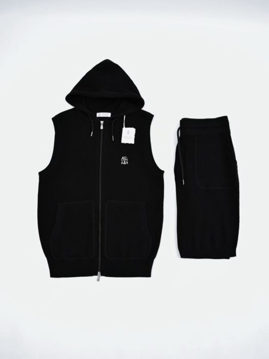 브루넬로쿠치넬리 여름 캐쥬얼 니트 세트 반바지 반팔 후드집업 5컬러 레플리카 미러급 SA급 S급 고퀄리티 하이엔드 최상급 의류 [남성] 13