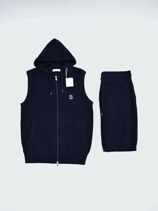 브루넬로쿠치넬리 여름 캐쥬얼 니트 세트 반바지 반팔 후드집업 5컬러 레플리카 미러급 SA급 S급 고퀄리티 하이엔드 최상급 의류 [남성] 18