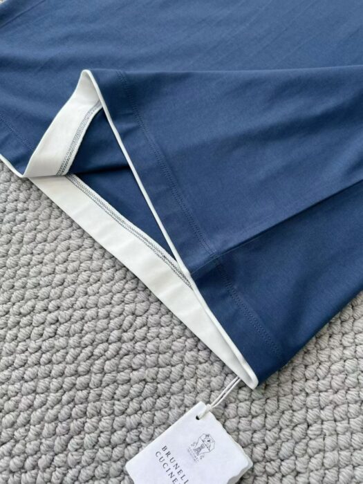 브루넬로쿠치넬리 배색 코튼 크루넥 반팔티 6컬러 레플리카 미러급 SA급 S급 고퀄리티 하이엔드 최상급 의류 [남성] 8