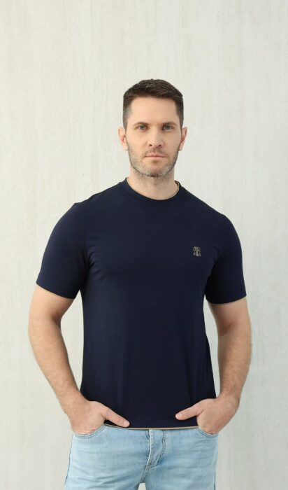 브루넬로쿠치넬리 배색 코튼 크루넥 반팔티 6컬러 레플리카 미러급 SA급 S급 고퀄리티 하이엔드 최상급 의류 [남성] 16