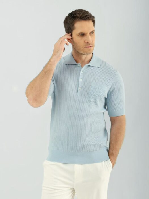 브루넬로쿠치넬리 코튼 니트 자카드 포켓 폴로 반팔티 카라티 7컬러 레플리카 미러급 SA급 S급 고퀄리티 하이엔드 최상급 의류 [남성] 17