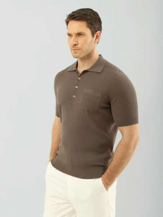 브루넬로쿠치넬리 코튼 니트 자카드 포켓 폴로 반팔티 카라티 7컬러 레플리카 미러급 SA급 S급 고퀄리티 하이엔드 최상급 의류 [남성] 20