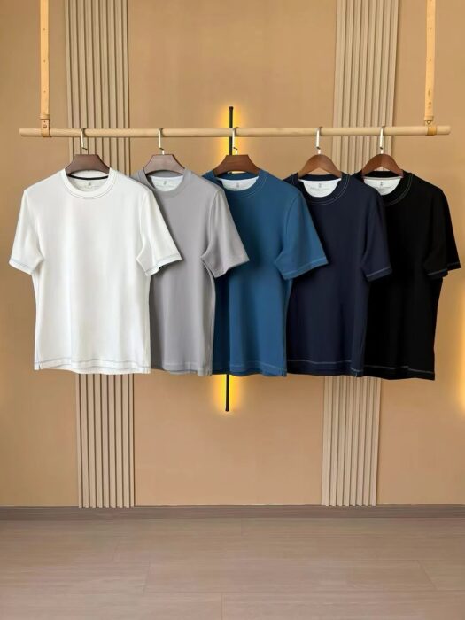 브루넬로쿠치넬리 박음질 디자인 베이직 반팔티 5컬러 레플리카 미러급 SA급 S급 고퀄리티 하이엔드 최상급 의류 [남성]