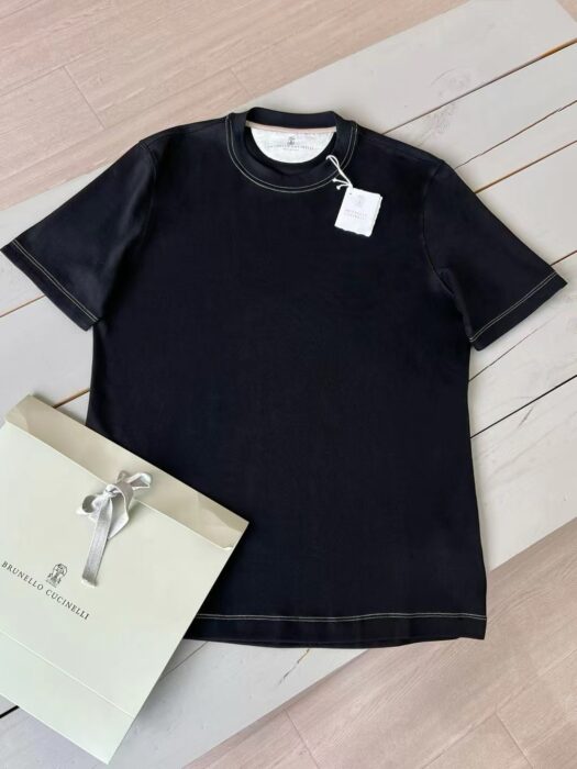 브루넬로쿠치넬리 박음질 디자인 베이직 반팔티 5컬러 레플리카 미러급 SA급 S급 고퀄리티 하이엔드 최상급 의류 [남성] 4