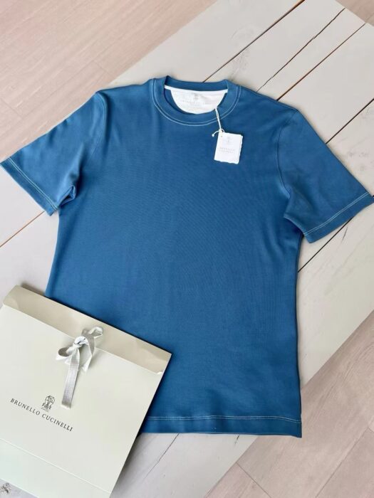 브루넬로쿠치넬리 박음질 디자인 베이직 반팔티 5컬러 레플리카 미러급 SA급 S급 고퀄리티 하이엔드 최상급 의류 [남성] 12