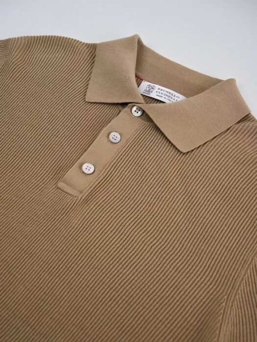 브루넬로쿠치넬리 코튼 니트 자카드 순색 폴로 반팔티 카라티 7컬러 레플리카 미러급 SA급 S급 고퀄리티 하이엔드 최상급 의류 [남성] 6