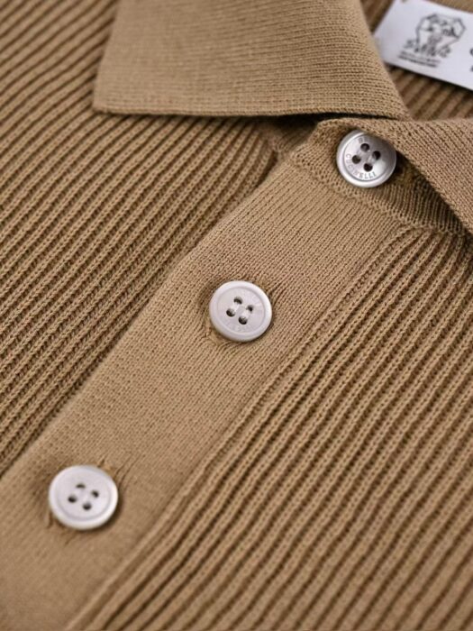 브루넬로쿠치넬리 코튼 니트 자카드 순색 폴로 반팔티 카라티 7컬러 레플리카 미러급 SA급 S급 고퀄리티 하이엔드 최상급 의류 [남성] 9