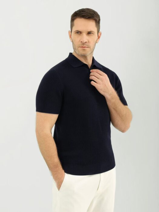 브루넬로쿠치넬리 코튼 니트 자카드 순색 폴로 반팔티 카라티 7컬러 레플리카 미러급 SA급 S급 고퀄리티 하이엔드 최상급 의류 [남성] 11