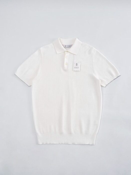 브루넬로쿠치넬리 코튼 니트 자카드 순색 폴로 반팔티 카라티 7컬러 레플리카 미러급 SA급 S급 고퀄리티 하이엔드 최상급 의류 [남성] 19