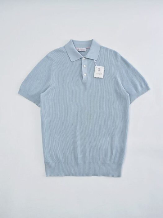 브루넬로쿠치넬리 코튼 니트 자카드 순색 폴로 반팔티 카라티 7컬러 레플리카 미러급 SA급 S급 고퀄리티 하이엔드 최상급 의류 [남성] 28