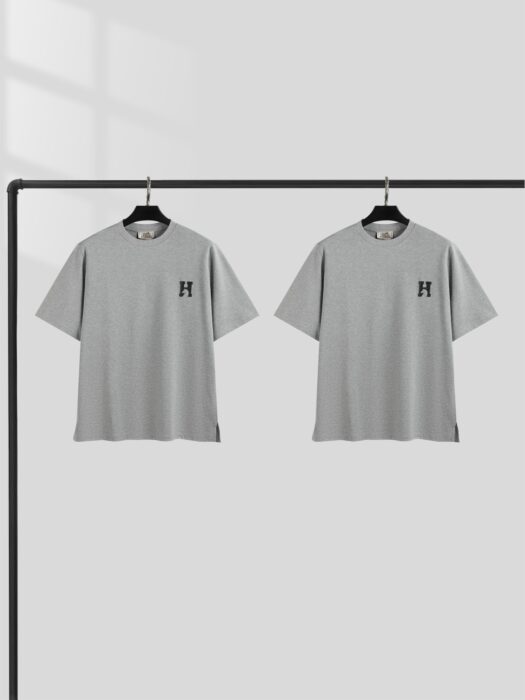 에르메스 순색 반팔티 그레이 레플리카 미러급 SA급 S급 고퀄리티 하이엔드 최상급 의류 [남성] 3