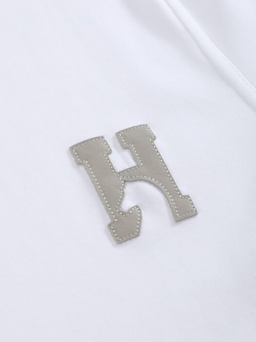 에르메스 H Cheval 순색 반팔티 화이트 베이지 H 레플리카 미러급 SA급 S급 고퀄리티 하이엔드 최상급 의류 [남성여성공용] 13