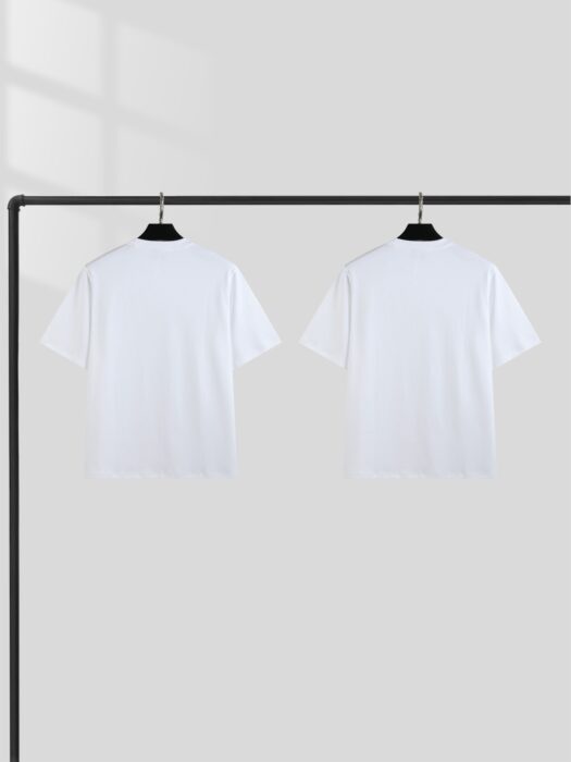 에르메스 H Cheval 순색 반팔티 화이트 베이지 H 레플리카 미러급 SA급 S급 고퀄리티 하이엔드 최상급 의류 [남성여성공용] 4