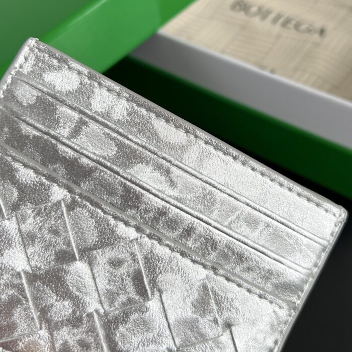 보테가베네타 인트레치아토 크레딧 카드 케이스 카드지갑 743209 빈티지 실버 레플리카 미러급 SA급 S급 고퀄리티 최상급 하이엔드 지갑 [남성여성공용] 7