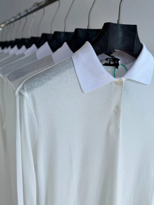 미우미우 얇은 폴로티 / 긴팔티 / 저지 폴로 2컬러 레플리카 미러급 SA급 S급 고퀄리티 하이엔드 최상급 의류 [여성] 2