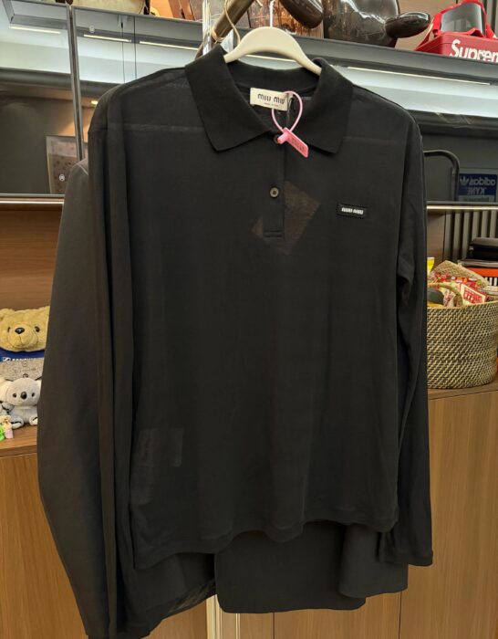 미우미우 얇은 폴로티 / 긴팔티 / 저지 폴로 2컬러 레플리카 미러급 SA급 S급 고퀄리티 하이엔드 최상급 의류 [여성] 8